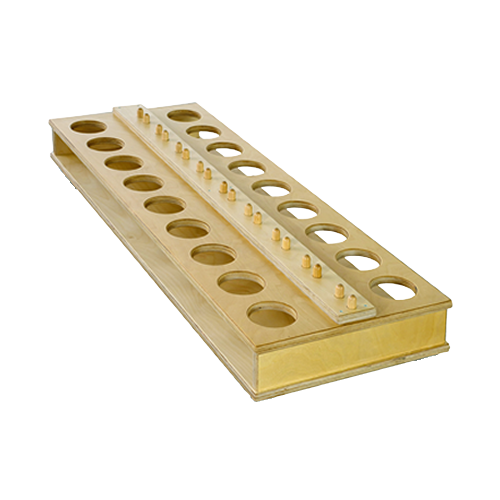 Farbmixaufsatz B/H/T: 110x13x40 cm, für 18 Farbmischbehälter bis Ø 8 cm