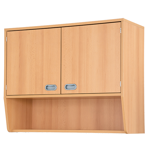 Hängeschrank über Garderobenablage H/T: 80x40 cm