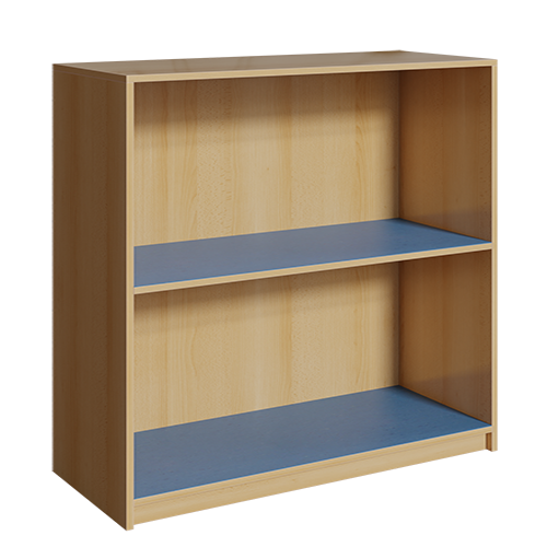 Regal mit 1 Zwischenboden für Schulranzen-Trolleys Regal aus feuerhemmendem Material, H/T: 120x45 cmBöden mit Linoleum,