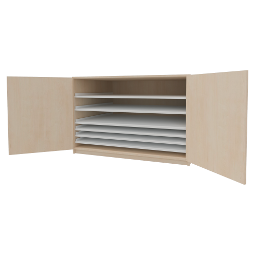 Ablageboden zusätzlich für Bildertruhe B 4 B/H/T: 106,1x74x1,9 cm, Dekor wählbar