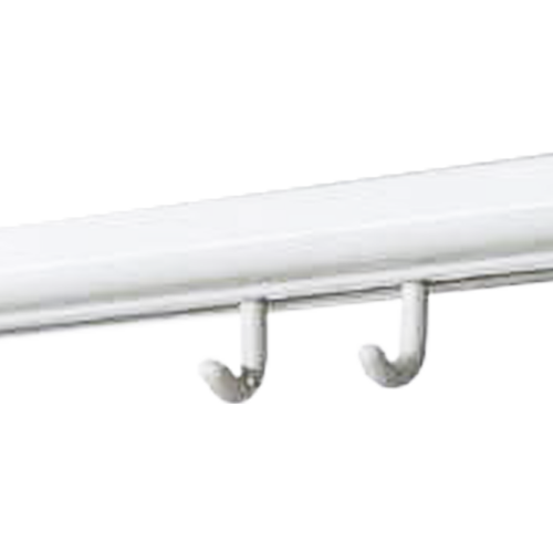 Galeriehaken für 2-Kanal Schiene MediaRail 2 10 Stück im Kunststoffbeutel