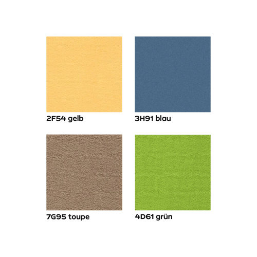 Spielteppich, Viertelkreis Vorwerk-Teppich 'Modena', Viertelkreis mit verschiedenen Radien/Schenkellängen