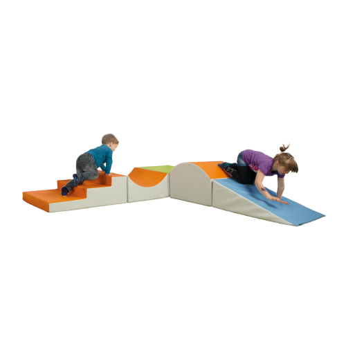 Kunstlederelement-Set Set 2, 5-teilig, B/H/T: 210x30/45x210 cm (Maße lt. Anordnung im Bild)