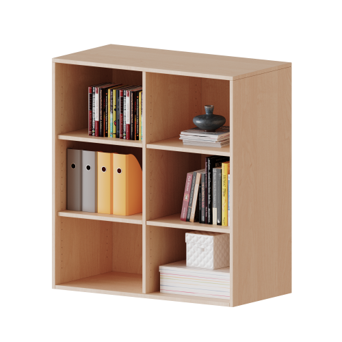 Aufsatzregal, 3 Ordnerhöhen - Serie evo180 Gesamthöhe 108 cm, mit Mittelwand