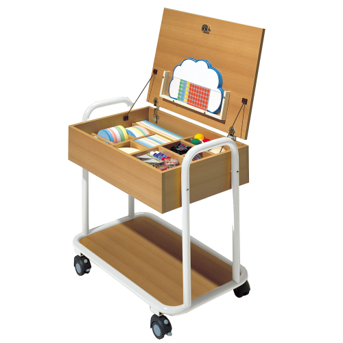 Moderatorenwagen leer Außenmaße, B/H/T: 95x93x56 cm