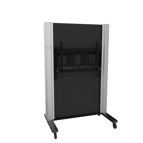 Mobiles Gegengewichtssystem für Monitore von 65-86" manuell höhenverstellbar