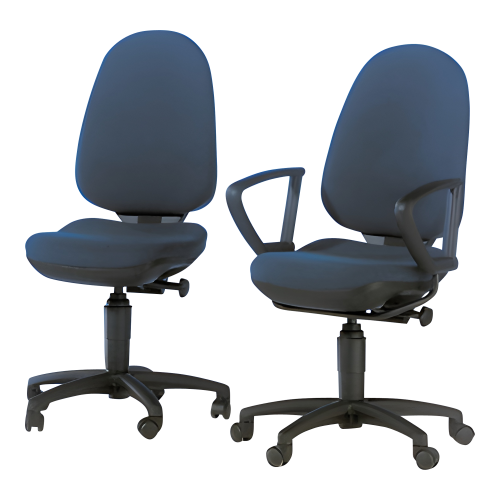 Bürodrehstuhl Modell 18 Farbe wählbar, Sitzhöhe: 42-55 cm