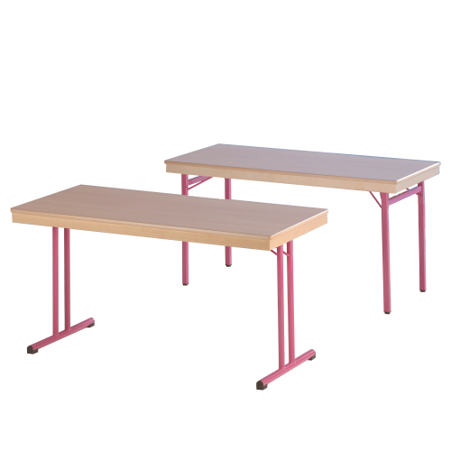 Klapptisch mit Schichtstoffplatte Maße & Gestell wählbar