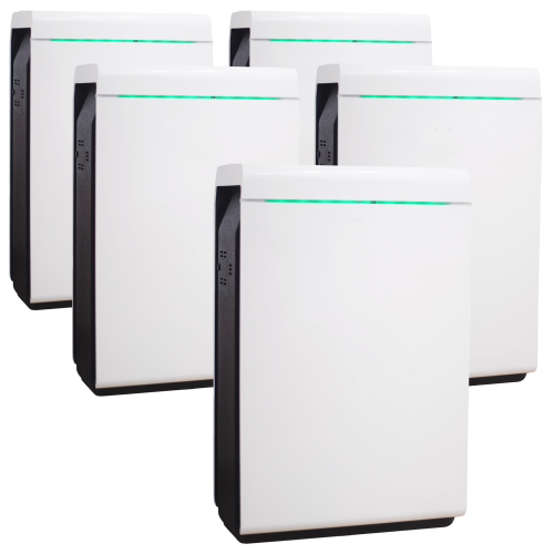 Anti-Virus Luftreiniger - 5er Sparset speziell für Schulen Corona Schutz