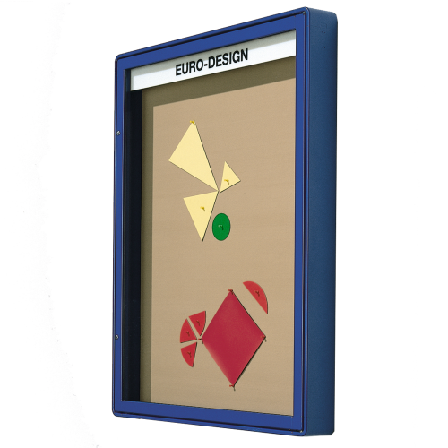 Vitrine W4 mit Flügeltür zur Wandmontage Einsatz im Innen- und Außenbereich