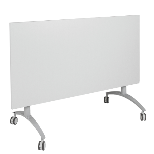 Seitenklapptisch mit Vollkernplatte " PowerSurf", fahrbar B/H/T: 140x72x70 cm