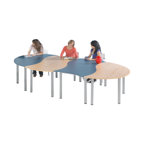 "SoooRounD" Tafelrunde 3 bestehend aus 4 Tischen B/H/T: 160x80x72x cm (je Tisch)