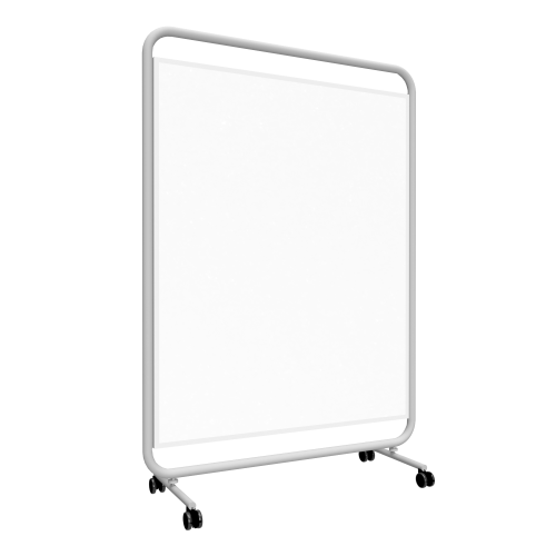 Trennwand mit Klettüberzug, Serie DMT F B/H/T: 120x150x50 cm