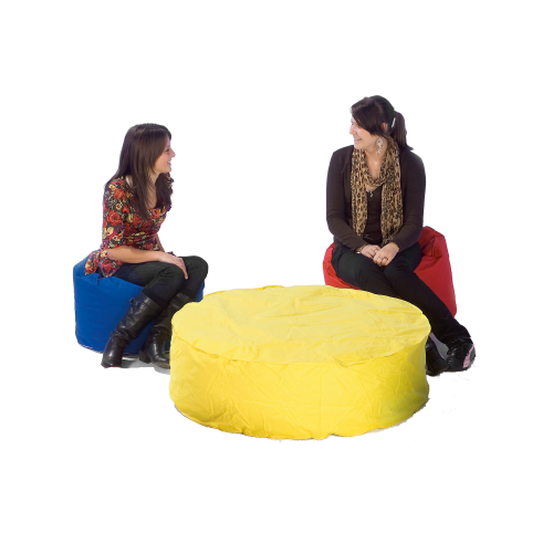 Aussenhülle für Chillout Bag Large B/H/T: 110x35x110 cm, Ersatzhülle ohne Füllung, in 4 Farben nach Wahl