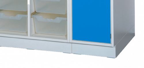 Wasserfester Sockel für Wickelkommoden Höhe: 10 cm