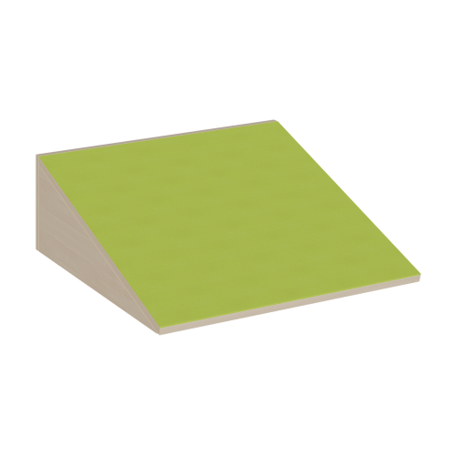 Aufgang Rampe mit Linoleum-Deckplatte B/T: 70x70 cm, als geneigte Ebene, Rampenhöhe wählbar