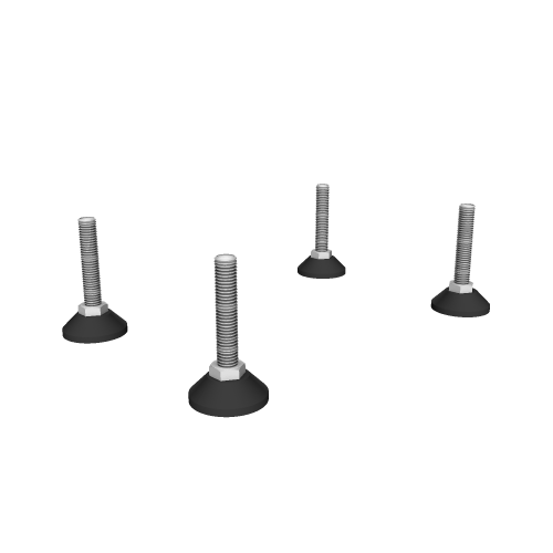 Satz Stellfüße 4 Stück